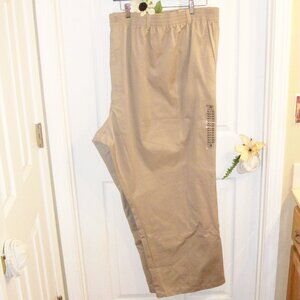 FALCON BAY NWT Khakis Pants 70x32 Pleated Relaxed Fit Big and Tall